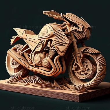 3D мадэль Honda CB1300 (STL)